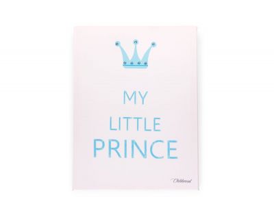 Childhome, Obrazek My Little Prince biało-niebieski 30x40cm