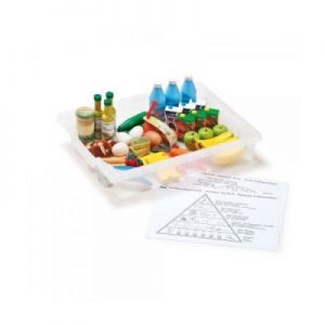 Zestaw klocków do nauki zasad zdrowego żywienia - zabawki dla dzieci