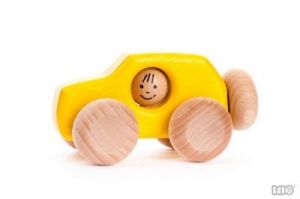 Auto SUV żółte - zabawka dla dzieci
