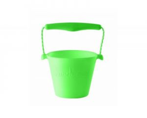 Scrunch-bucket Wiaderko silikonowe, Fluo Zielony