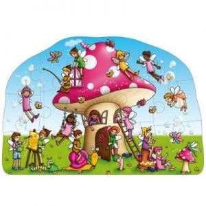 Baśniowy Domek - Puzzle dla dzieci (15 Elementów)