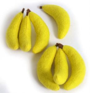 Filcowe banany dla dzieci