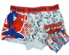 Bokserki dziecięce Spiderman "Ultimate" szare 6-8 lat