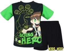 Piżama Ben 10 "Going Hero II" czarna 4 lata