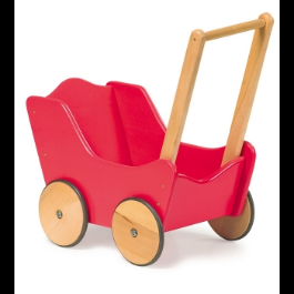 Wózek dla lalek "Czerwona Nostalgia"