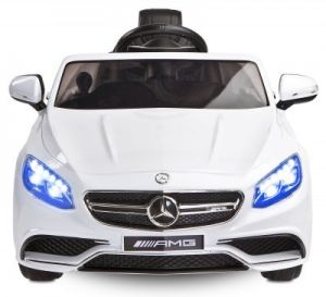 Samochód dla Dzieci TOYZ Mercedes-Benz S63 AMG LED PILOT 2x35W Biały
