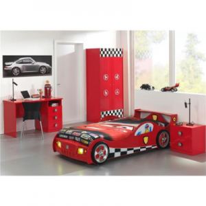 Łóżko AUTO samochód Monza Red, łóżko dla dziecka