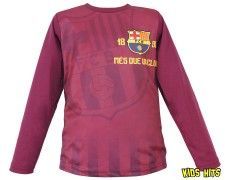 Bluzka FC Barcelona "Crest" bordowa 8 lat