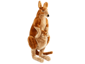 Wielki pluszowy kangur maskotka