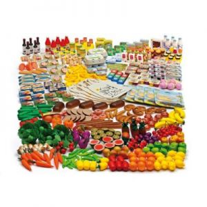 Duży zestaw produktów do zabawy w sklep - zabawki dla dzieci