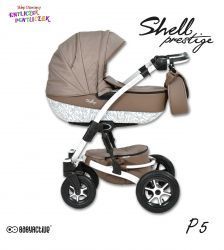 Wózek Babyactive Shell Prestige 3w1 Fotel Maxi Cosi Cabriofix