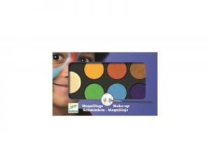 Djeco,  Farby do malowania twarzy NATURE - 6 kolorów