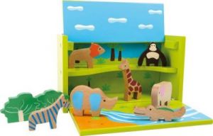 Drewniane figurki Zoo - zabawki dla dzieci
