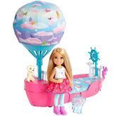 Magiczna łódka Chelsea + lalka Mattel