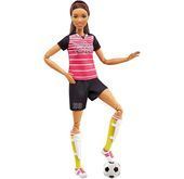 Barbie Lalka Sportowa Mattel (piłkarka brunetka)