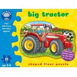 Duży traktor puzzle