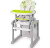 Krzesełko do karmienia Candy Baby Design (zielone owoce)