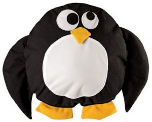 Poduszka dekoracyjna PINGWIN - zabawki dla dzieci