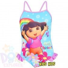 Strój kąpielowy Dora "Rainbow" różowy 2 lata