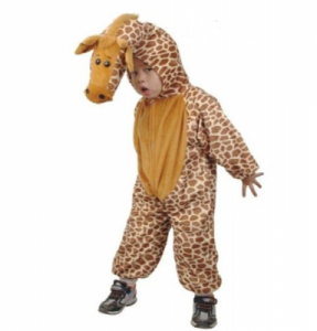 Żyrafa - kombinezon - kostiumy dla dzieci, - 110 - 116 cm