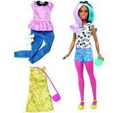 Barbie Fashionistas Lalka i ubranka Mattel (blue violet)