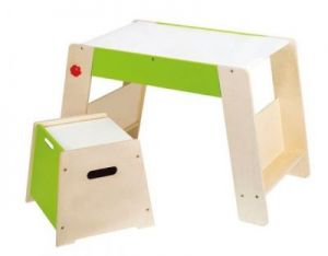 HAPE Drewniany stolik + krzesełko dla dzieci