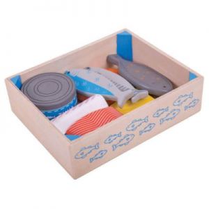 Przysmaki z morza - drewniana zabawka dla dzieci