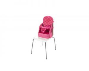 Przenośny fotelik dla dziecka z neoprenu (różowy w kropki)