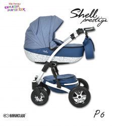 Wózek Babyactive Shell Prestige 3w1 Fotel Maxi Cosi Pebble