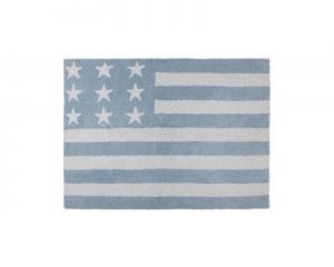 Lorena Canals, Dywan do prania w pralce Flag American Baby Blue
