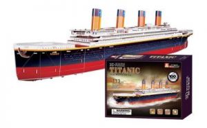 Puzzle przestrzenne 3D Titanic