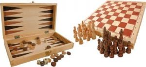 Zestaw gier dla dzieci - szachy i warcaby