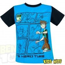 Koszulka Ben 10 "Hero time" niebieska 3 lata