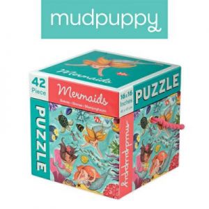 Mudpuppy - Puzzle Syreny 42 elementy 3+