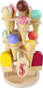 Obracany stojak na lody - zabawka dla dzieci