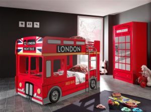 Łóżko dla dziecka London Bus - łóżko piętrowe