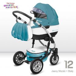 Wózek BabyActive Shell-Eko 3w1 FOTEL BESAFE IZI GO
