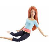 Barbie Lalka Made to move Mattel (ruda)