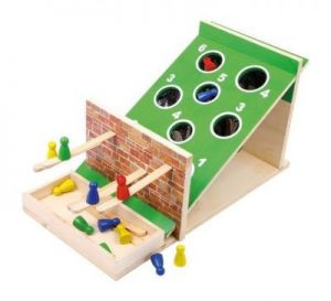 Ściana ze skoczkami - gra zręcznościowa dla dzieci