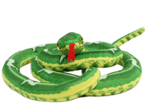 Wielki pluszowy wąż maskotka