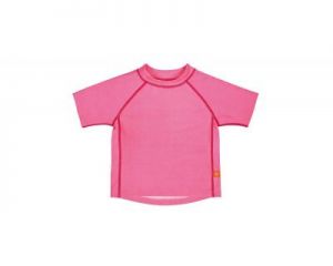 Koszulka T-shirt do pływania Light pink, UV 50+, 12-18 mcy