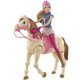Barbie dżokejka na koniu funkcyjnym Mattel