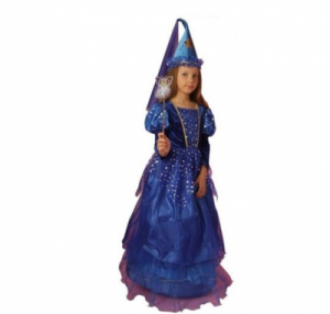 Wróżka B niebieska - przebrania / kostiumy dla dzieci, odgrywanie ról - 134 - 140 cm