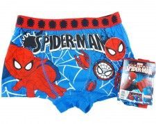 Bokserki Spiderman "Ultimate" niebieskie 6-8 lat
