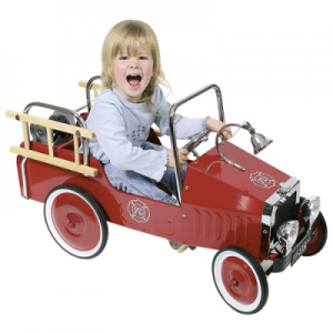Jeździk dla dzieci - samochód na pedały, Wóz strażacki