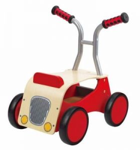 HAPE Czerwony rowerek jeździk dla dzieci