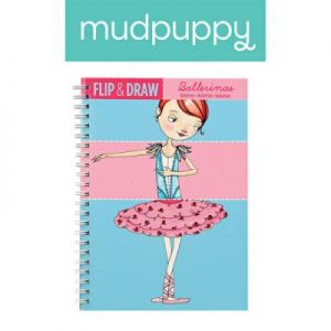 Mudpuppy - Zeszyt do rysowania potrójny Baletnice