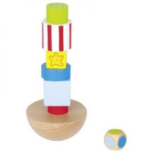 Balansująca Wieża z klocków, gra zręcznościowa dla dzieci