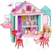 Barbie Domek zabaw Chelsea + lalka Mattel
