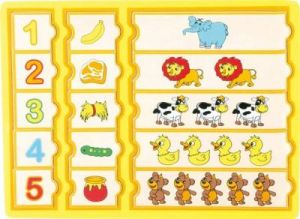 Zwierzaki & Cyferki - Puzzle dla dzieci